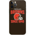 NFL Cleveland Browns Helmet iPhone 12 Pro Skin